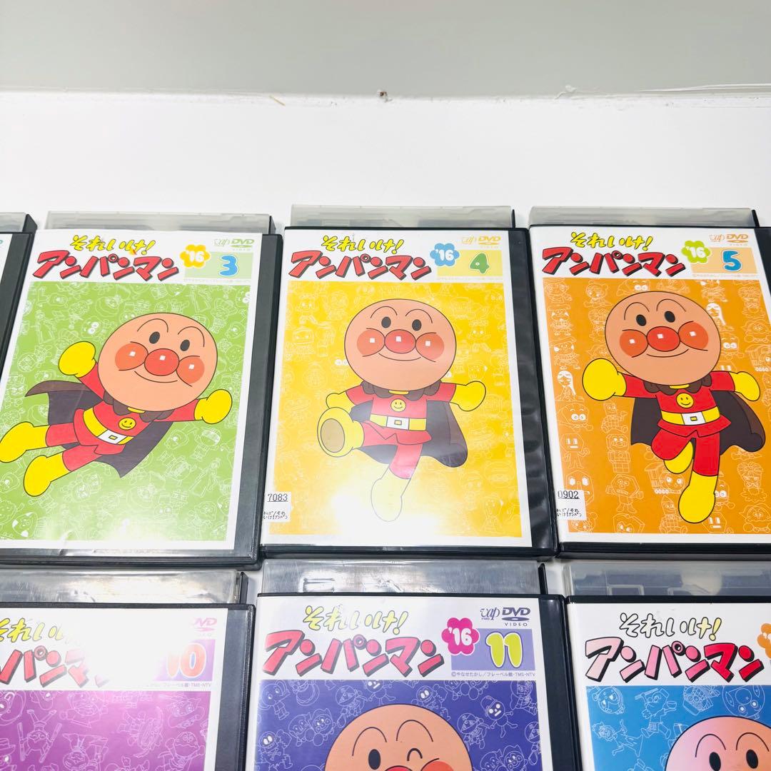 それいけ!アンパンマン '16　あんぱんぱんとはじめよう！　12枚セット　DVD