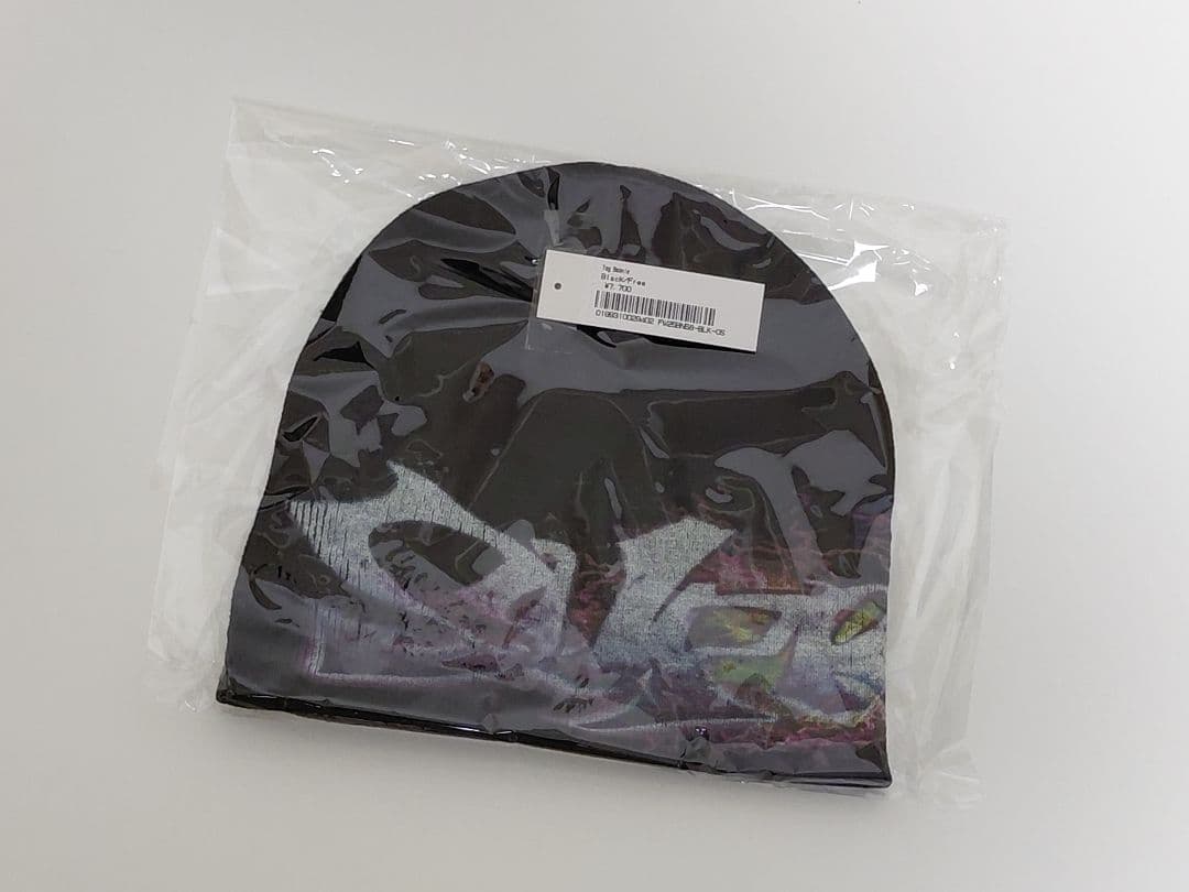 【新品・未着用】Supreme　Tag　Beanie　FW25　\"Black\"