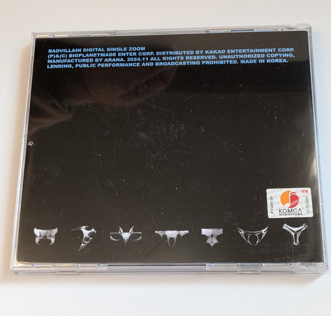 ★非売品◆サインCD◆BADVILLAIN◆デジタルシングル◆ZOOM