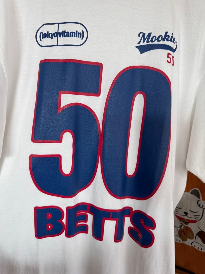 tokyovitamin Mookie Betts Tokyo 50 Tシャツ