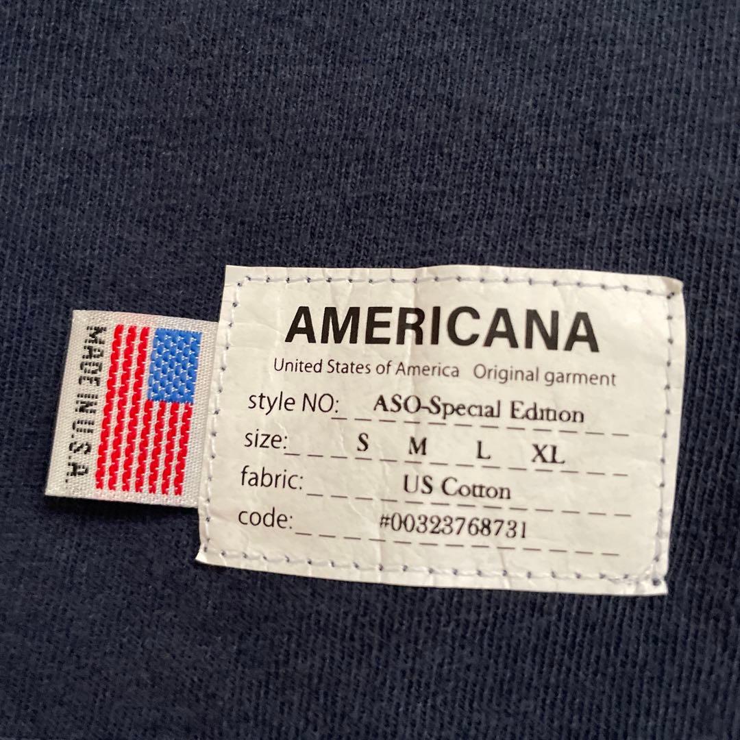 MINE×AMERICANA アメリカーナ 半袖Tシャツ MA-12