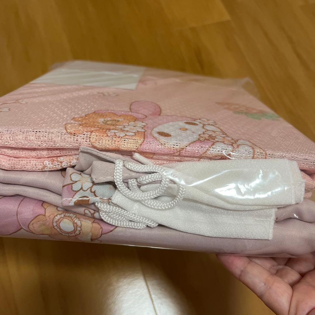 サンリオ　マイメロディ遮光厚地➕ミラーレースカーテン4枚組新品