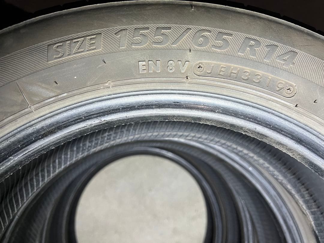 2019年製 155/65R14 BS ブリヂストン ネクストリー 4本