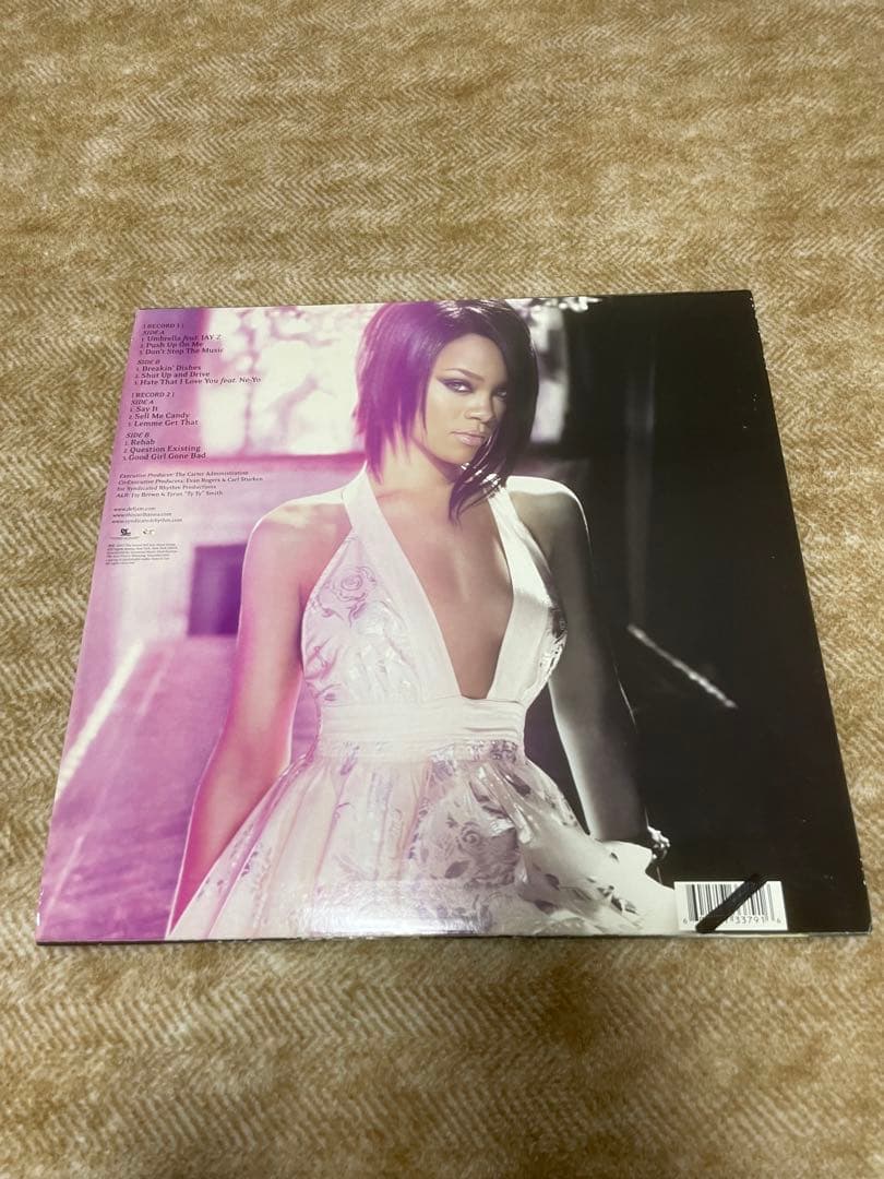 rihanna good girl gone bad レコード LP 12インチ