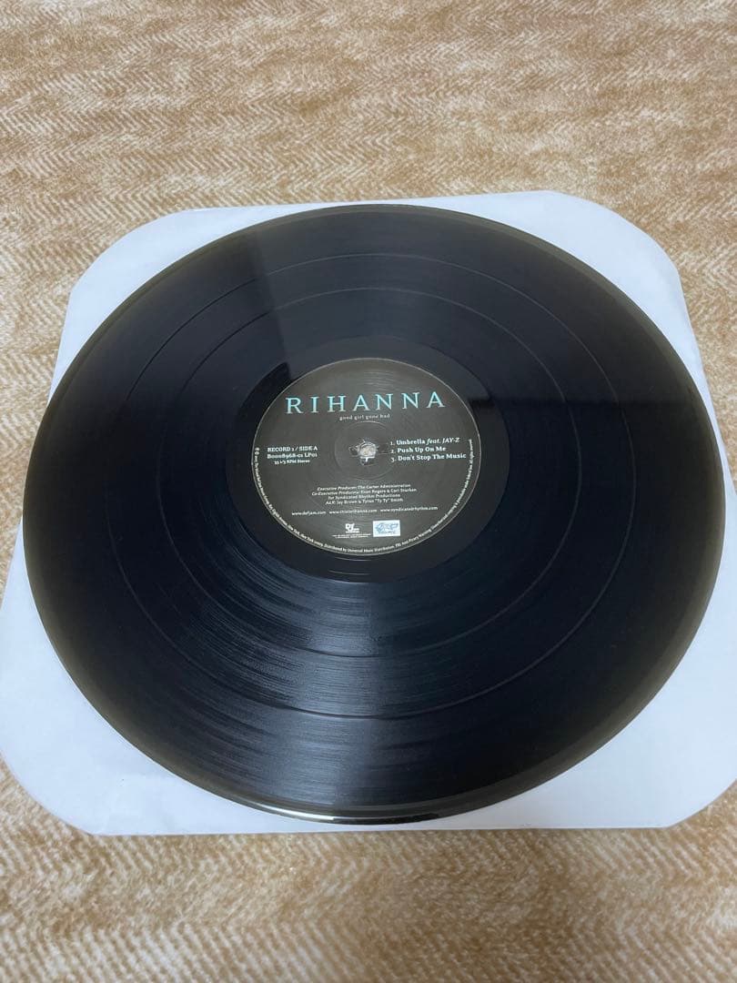 rihanna good girl gone bad レコード LP 12インチ