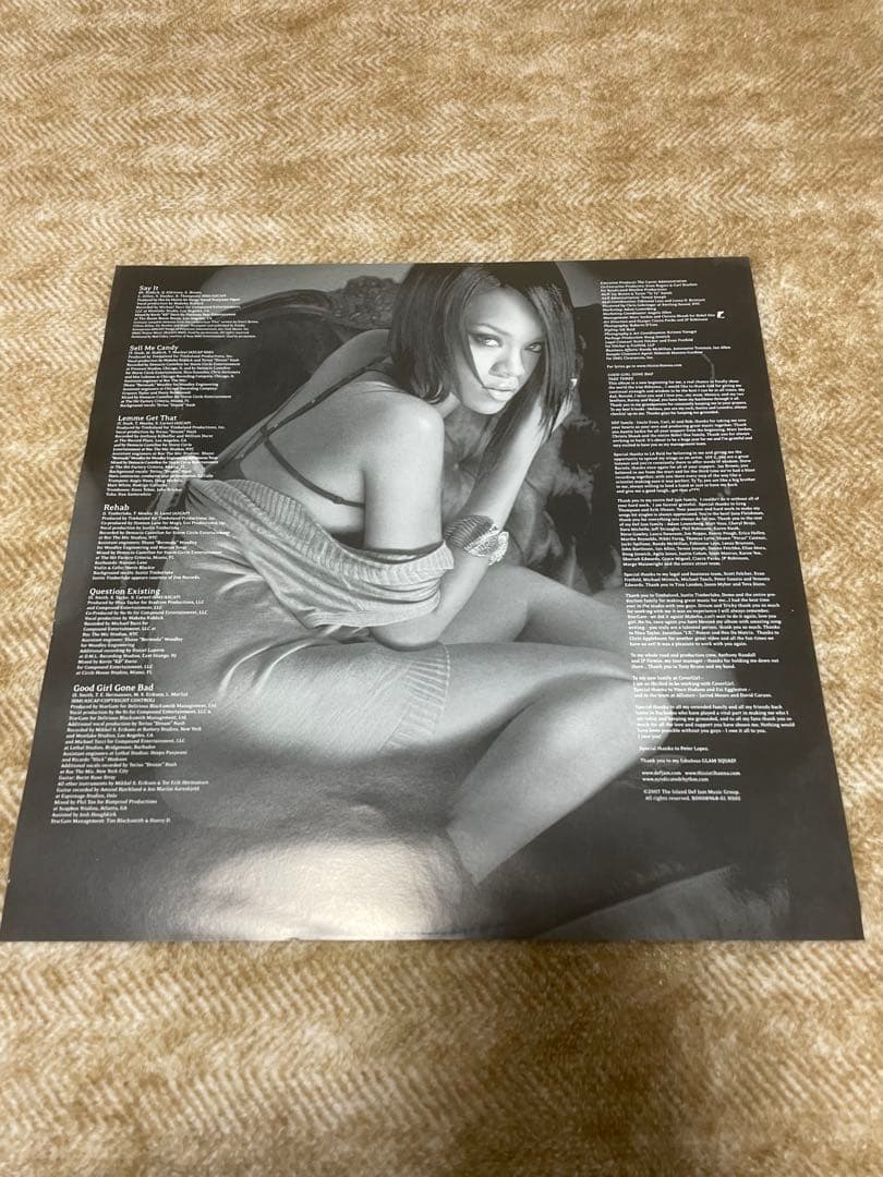rihanna good girl gone bad レコード LP 12インチ