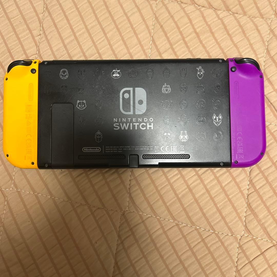 Nintendo Switch 本体 のみフォートナイト柄 値下げはご気軽に‼️