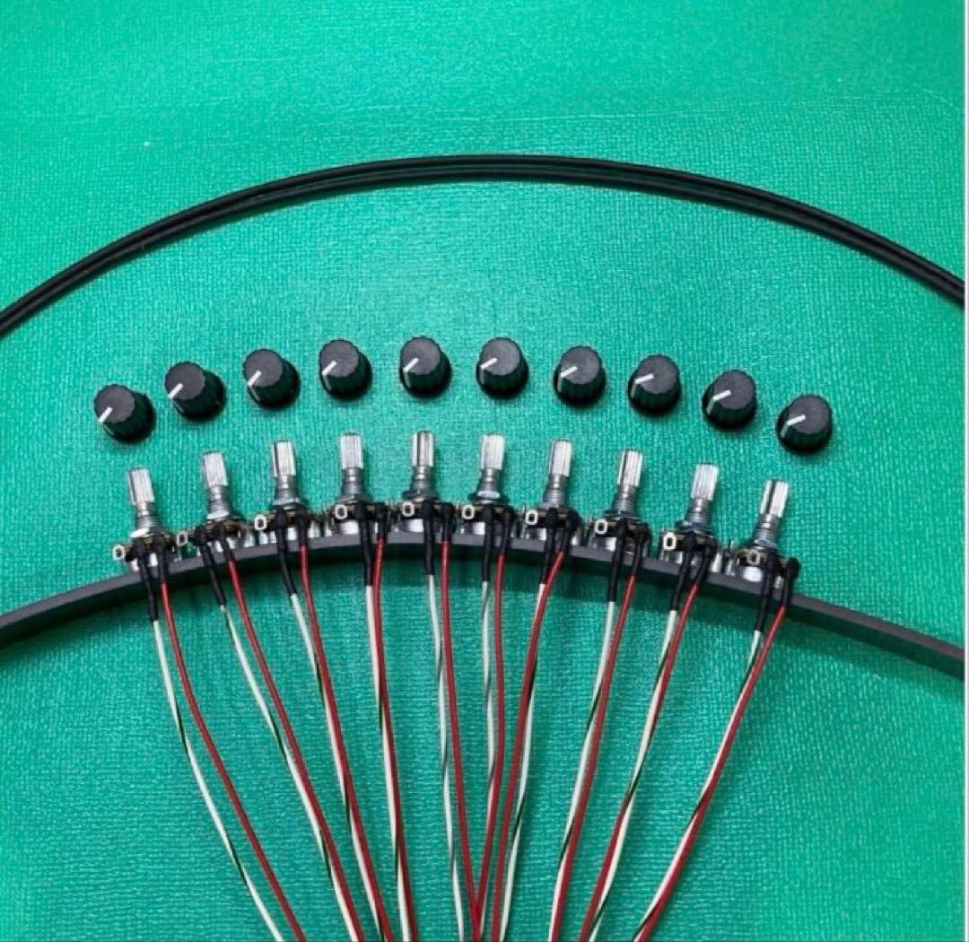 ⭐️パチスロ/パチンコ実機用抵抗入無段階ボリューム調整器1kΩ100個set送料込