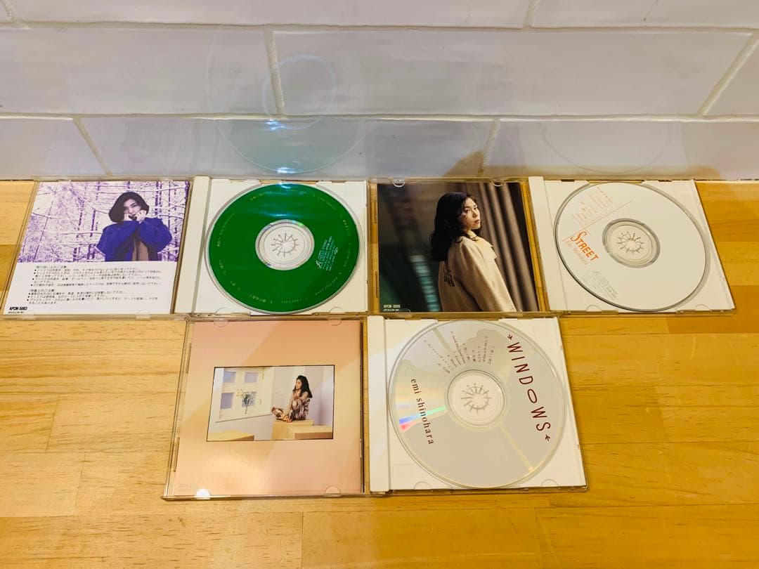 k0226-15★ディスク美品 CD 篠原恵美 帯付き含む まとめて3点