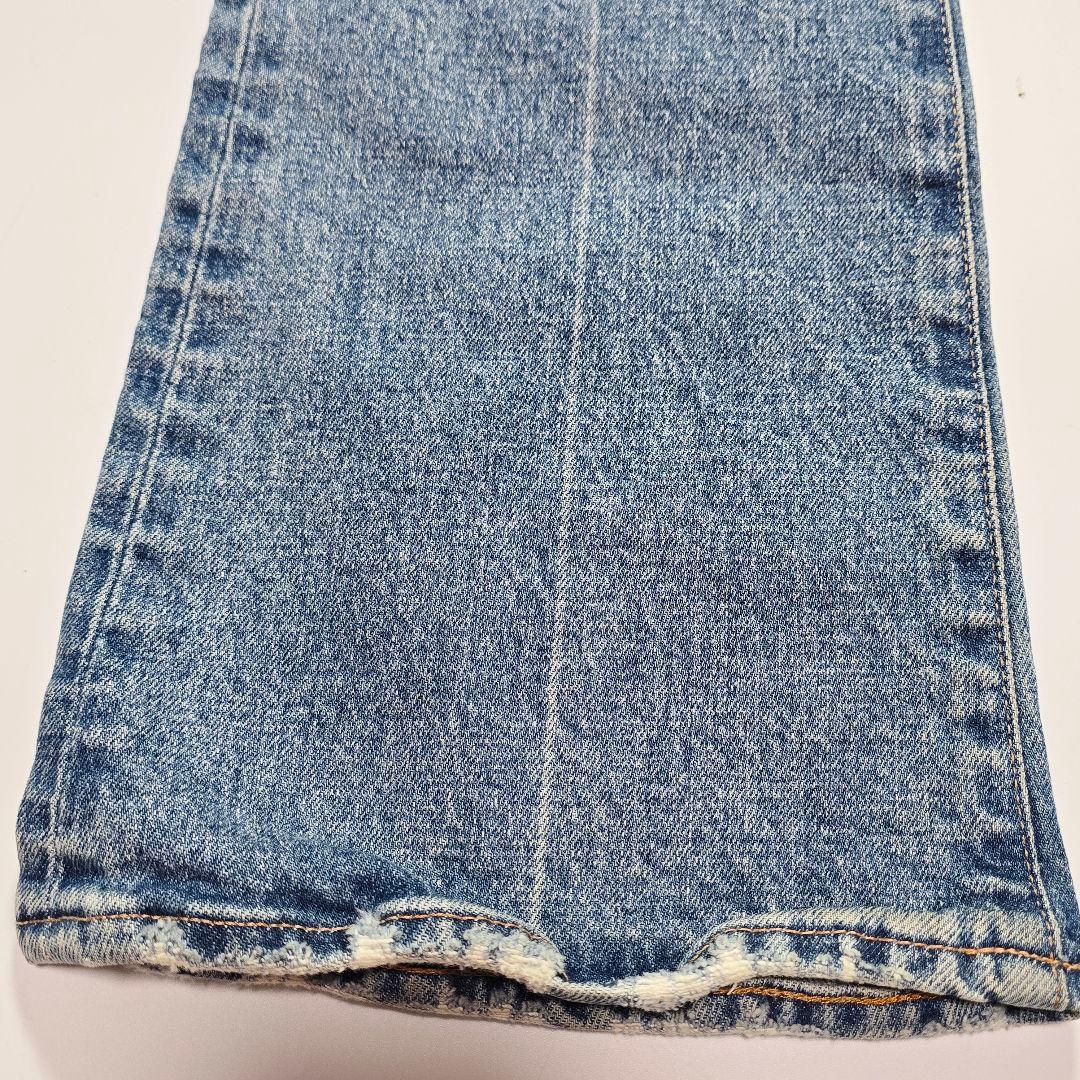 MOUSSY マウジー MVS FLARE ヴィンテージ加工デニム 24