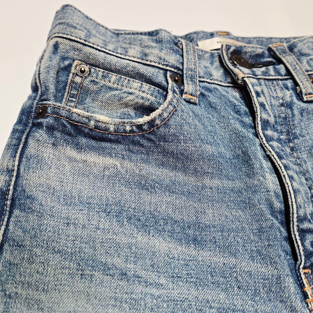 MOUSSY マウジー MVS FLARE ヴィンテージ加工デニム 24
