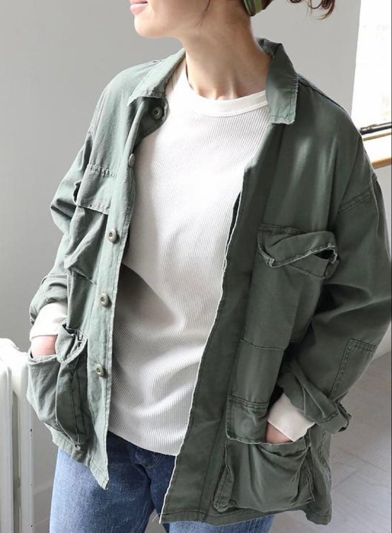 値下げ！美品 ROTHCO (ロスコ)　BDUシャツジャケット SAROで購入