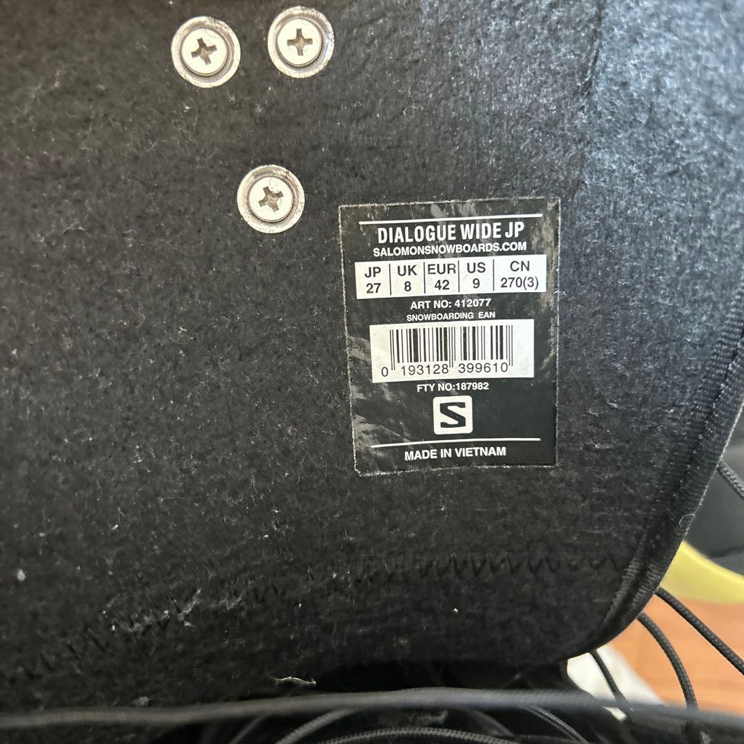SMITH ヘルメットSALOMONビンディングSALOMONブーツ3点