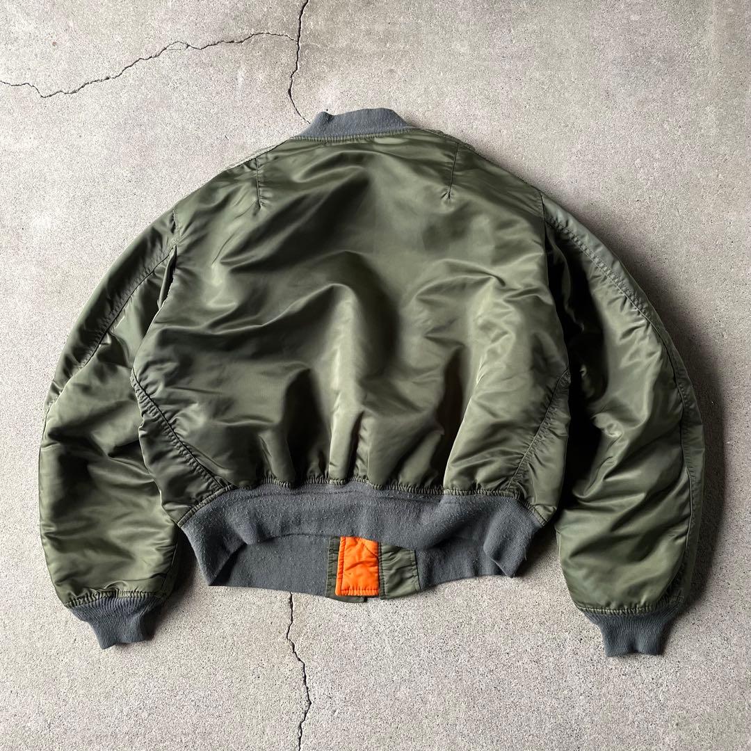 90s USA製 アルファ MA1 flight bomber jacket
