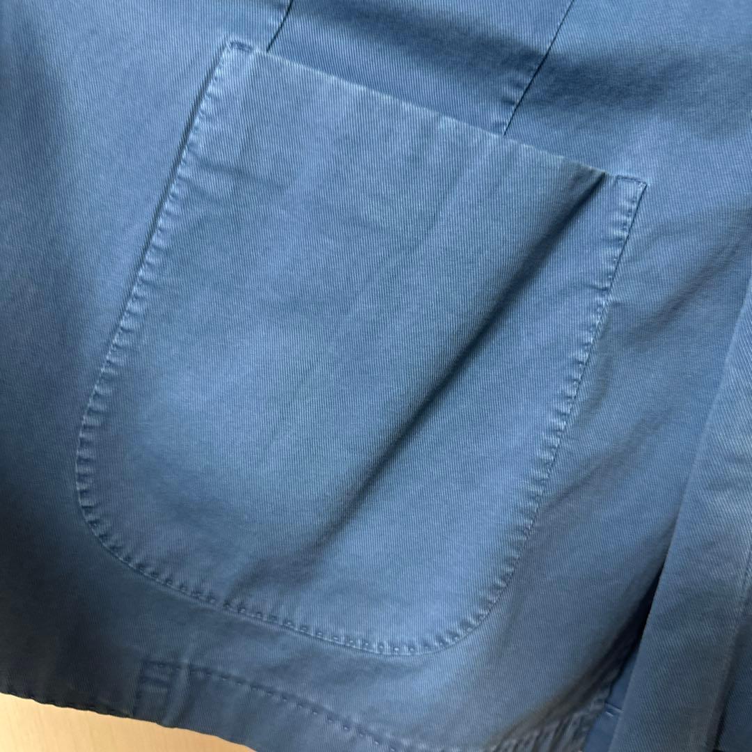 美品 ボリオリ COAT ストレッチコットンアンコン ジャケット46 イタリア製