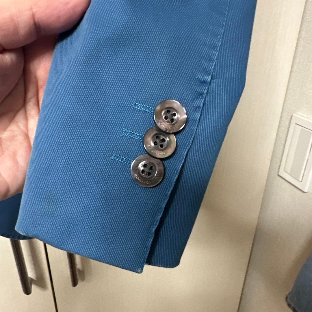 美品 ボリオリ COAT ストレッチコットンアンコン ジャケット46 イタリア製