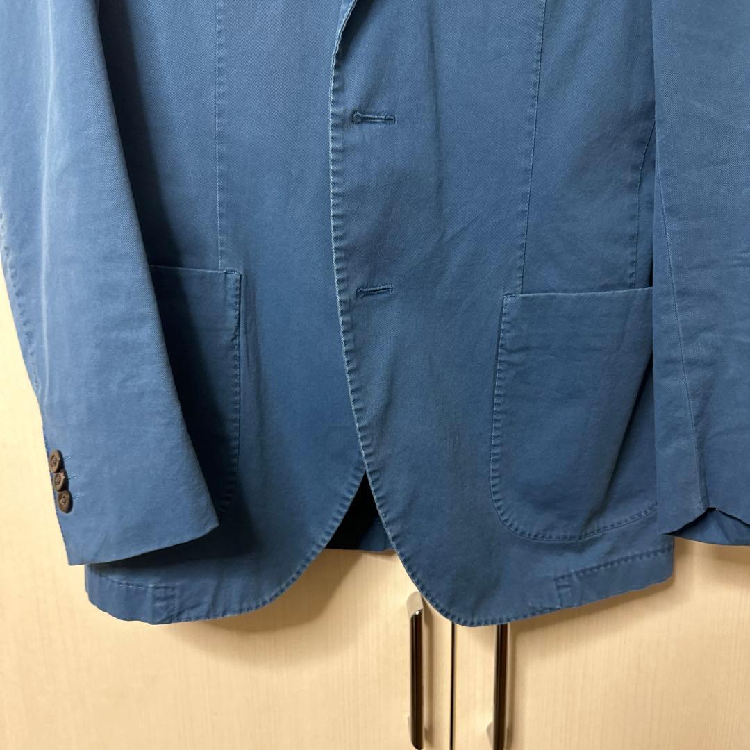 美品 ボリオリ COAT ストレッチコットンアンコン ジャケット46 イタリア製