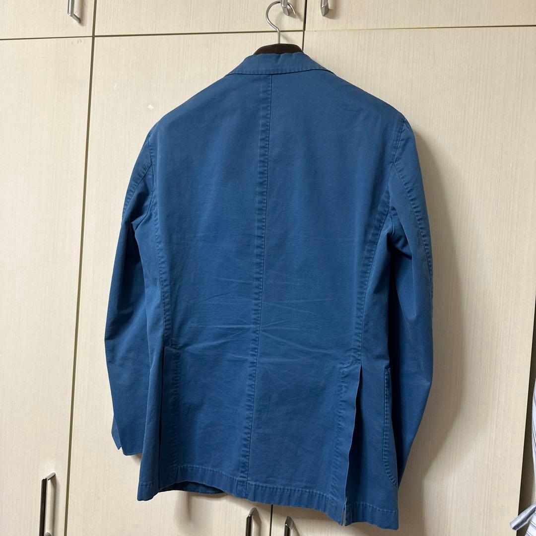 美品 ボリオリ COAT ストレッチコットンアンコン ジャケット46 イタリア製