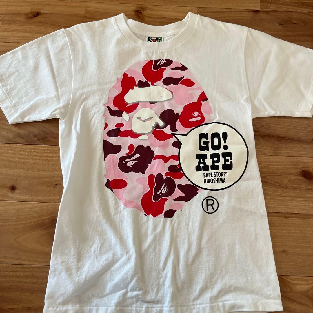A BATHING APE 半袖Tシャツ Sサイズ ホワイト