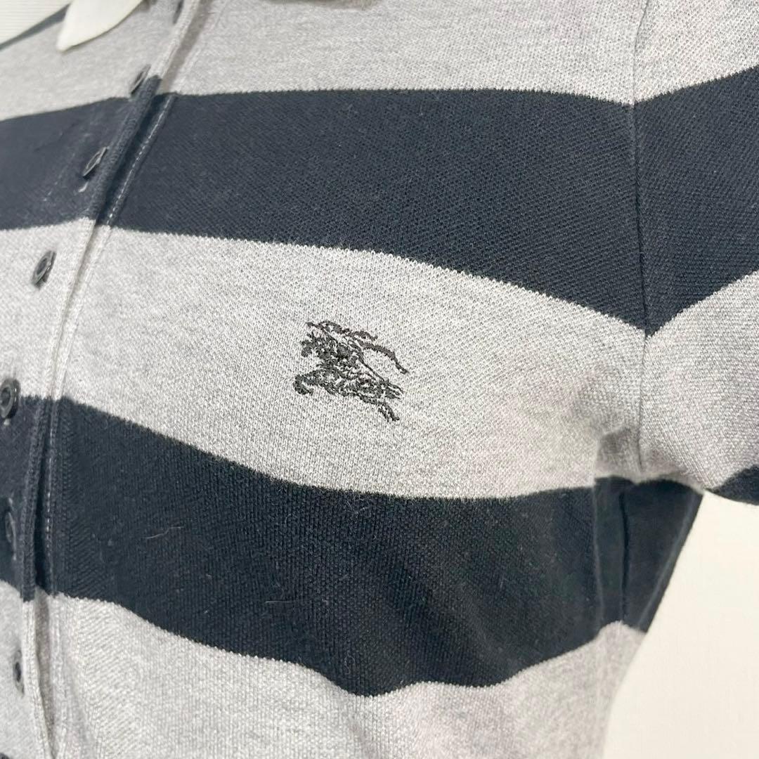 y2k❤️ BURBERRY BLUE LABEL ボーダー ポロシャツ