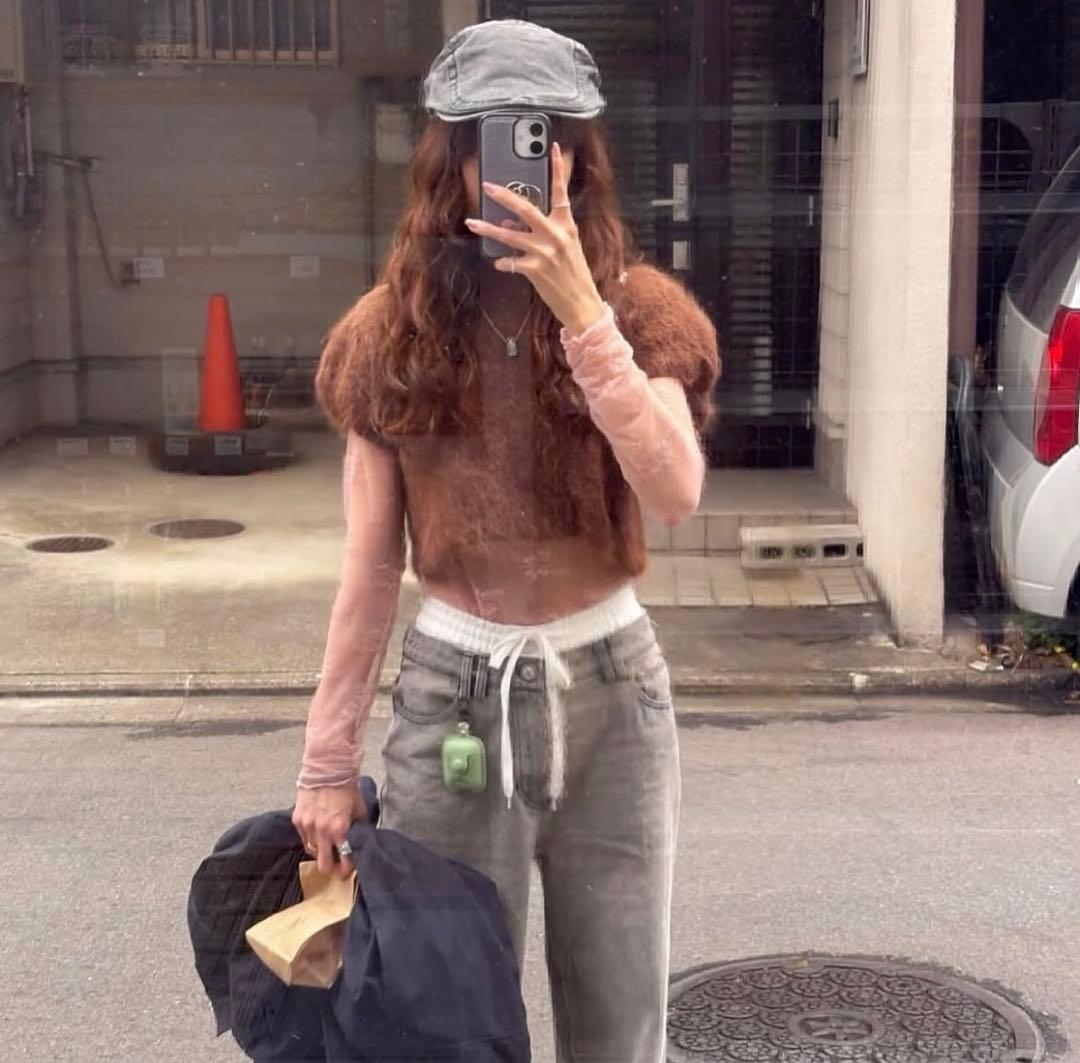 Bibiy JULIET DOUBLE WAIST DENIM デニム M