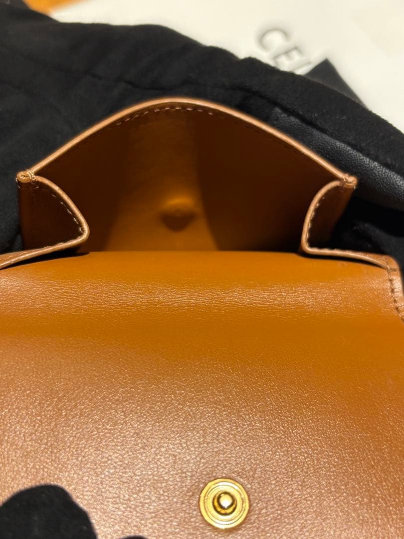 CELINE セリーヌ トリオンフキャンバス コンパクトウォレット 財布