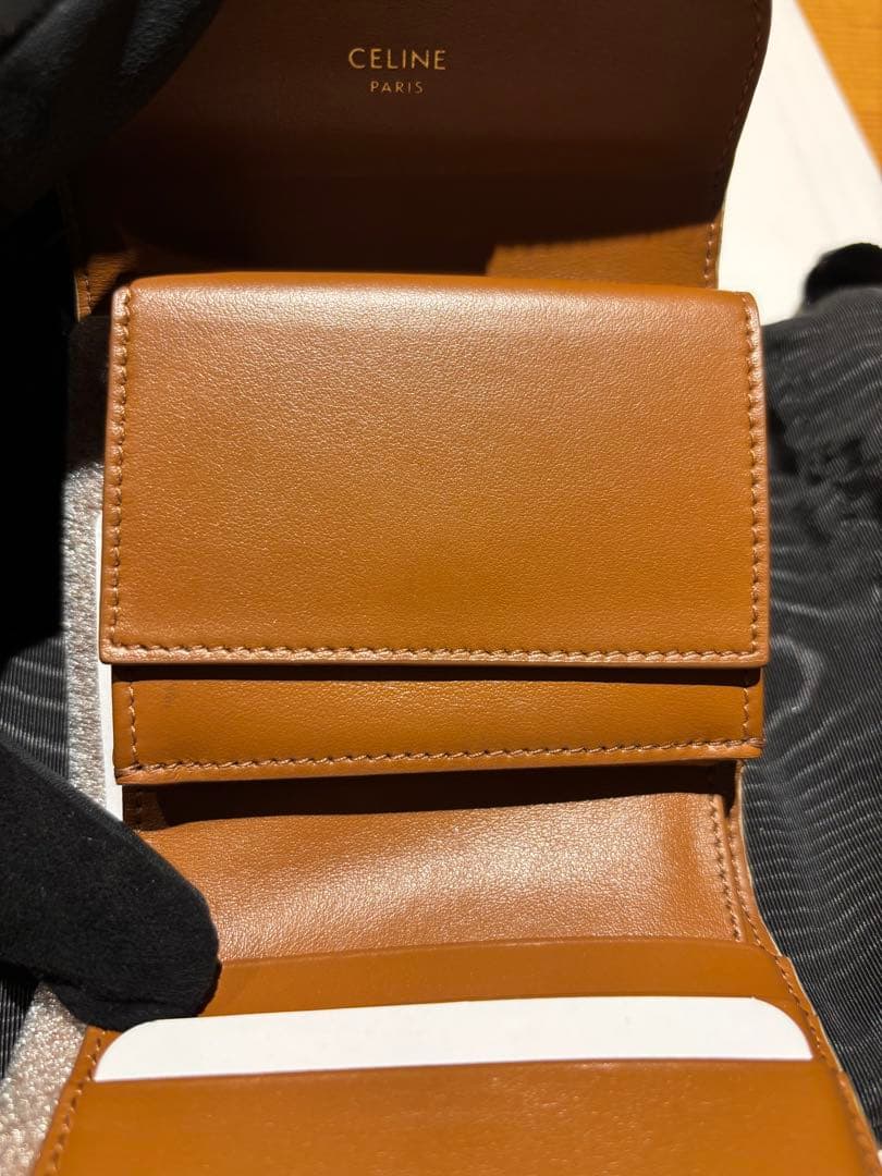 CELINE セリーヌ トリオンフキャンバス コンパクトウォレット 財布