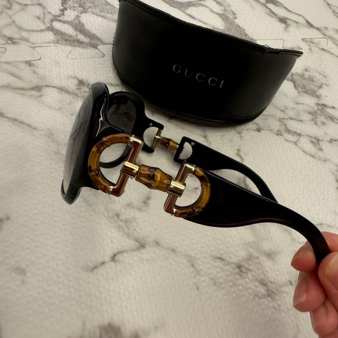 お値下げ可能　GUCCI サングラス　バンブー