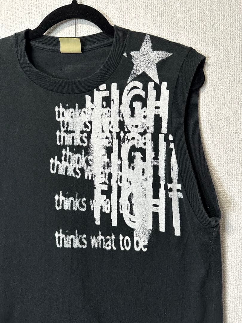 トップス words graphics tunk top