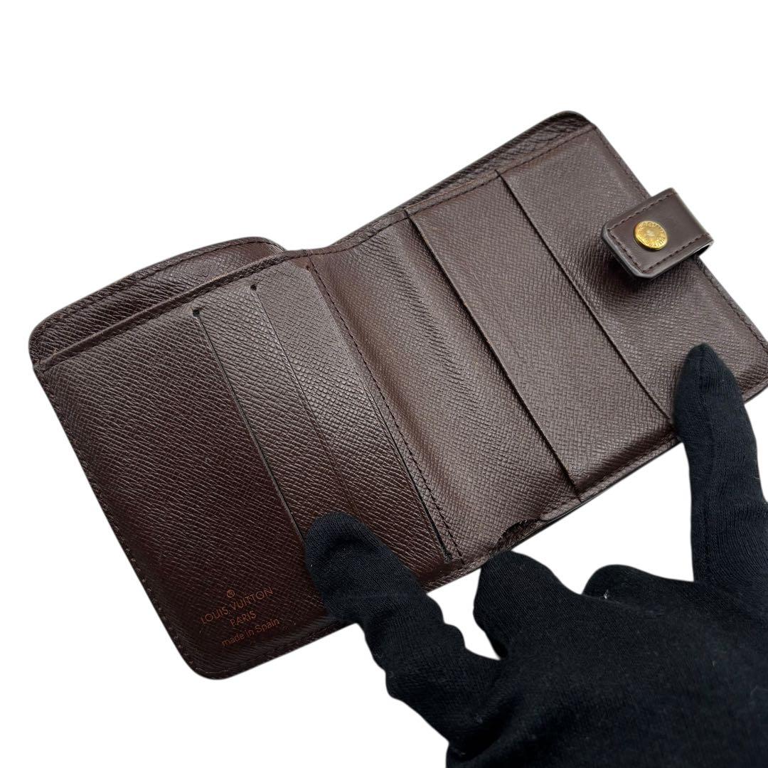 LOUIS VUITTON 財布 ダミエ コンパクトジップ N61668
