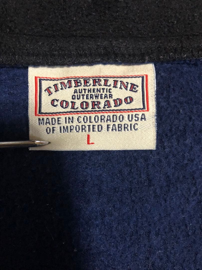 90’s USA製 TIMBERLINE COLORADO フリースベスト