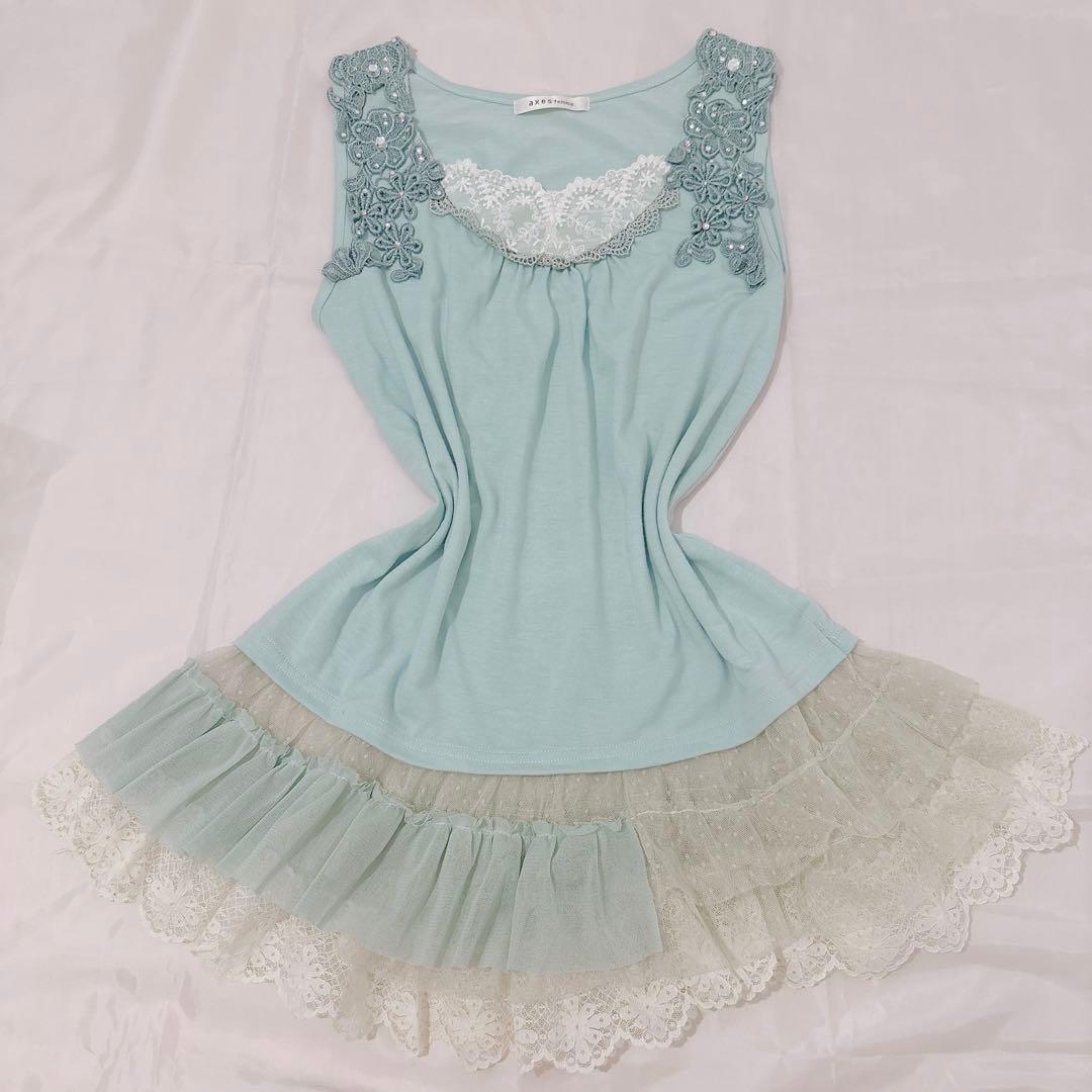 axes femme キャミソール まとめ売り 姫カジ 姫ギャル 平成 y2k