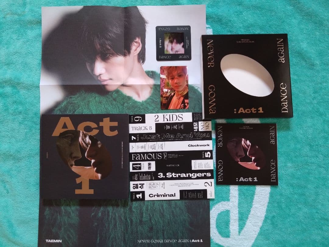 TAEMIN Never Gonna Dance Again 全5種 トレカ付き