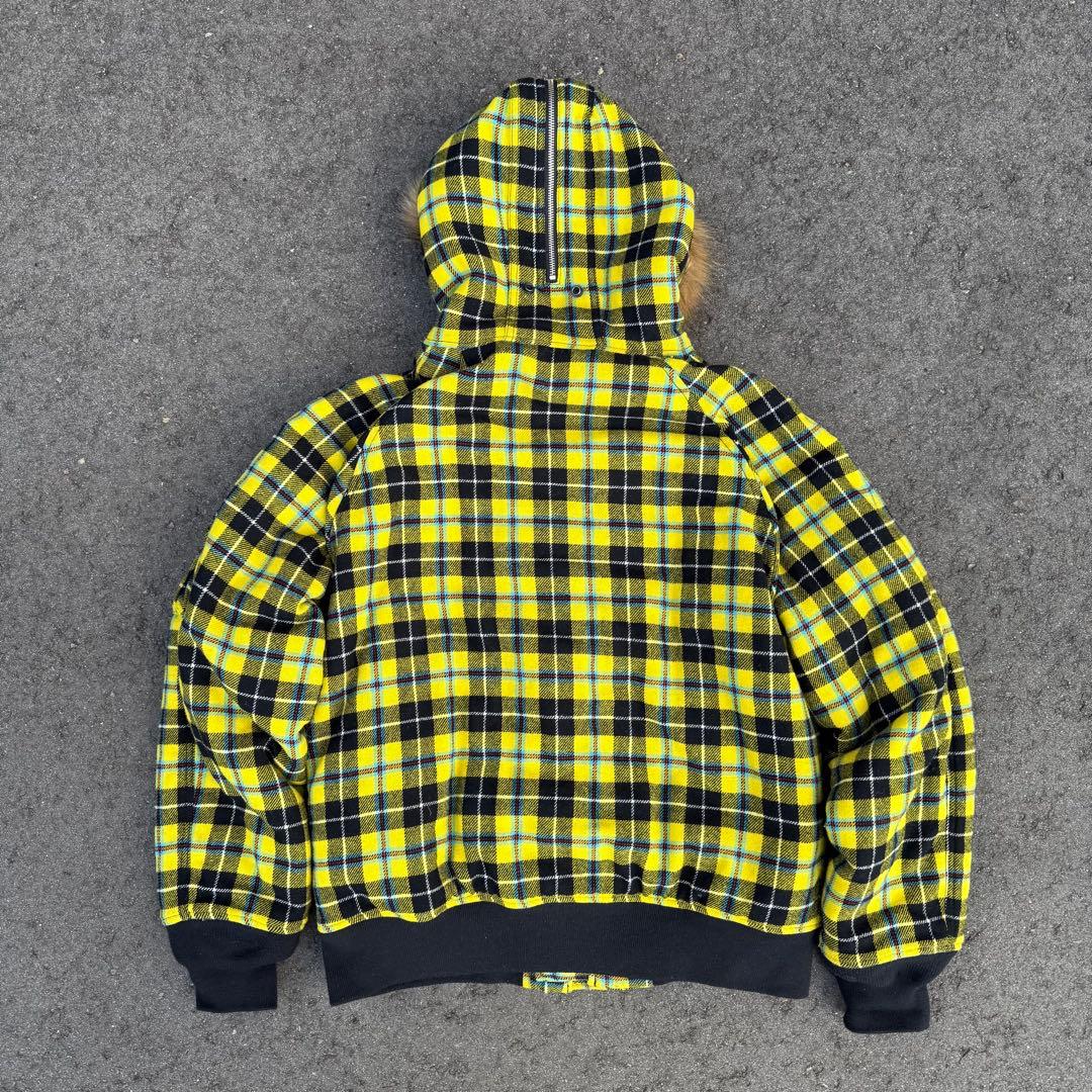 ジャケット・アウター supreme check wool N-2B jacket 18FW