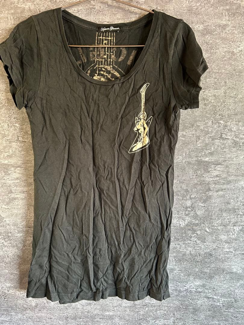 HYSTERIC GLAMOUR ギターガールTシャツ 半袖