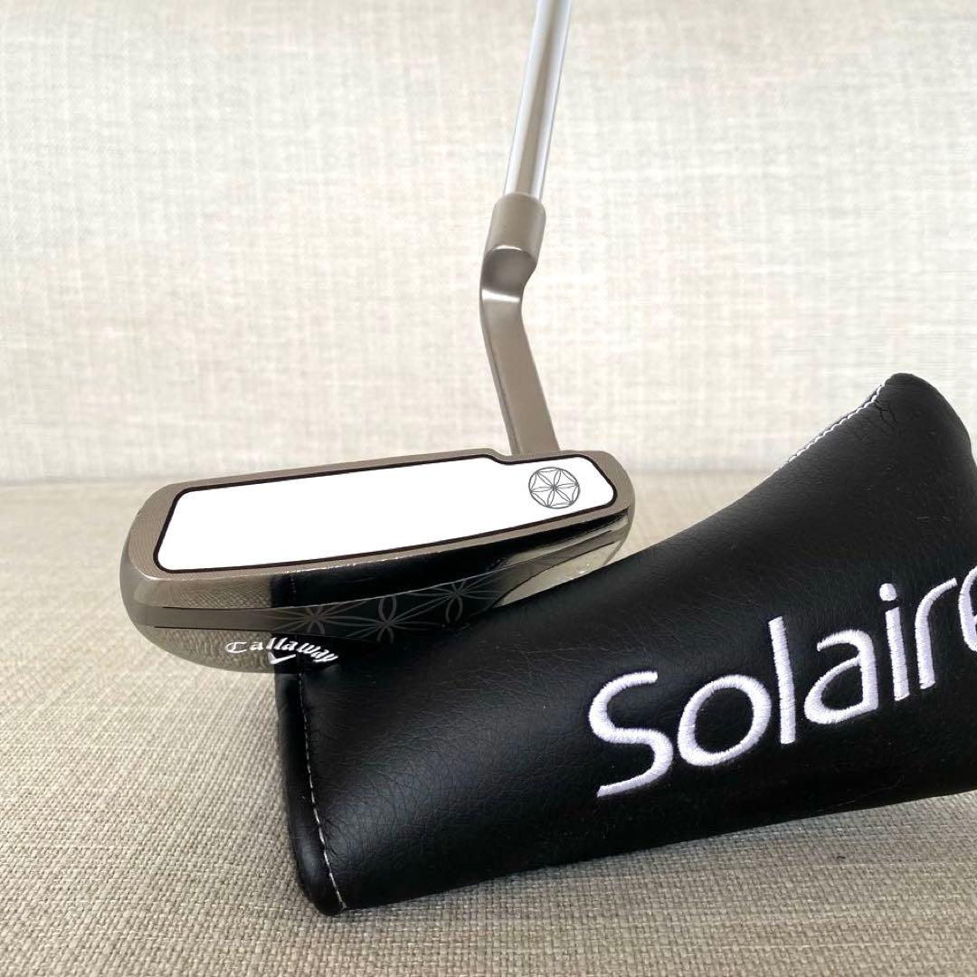 Callaway Solaire レディースパター 32インチ　ヘッドカバー付き