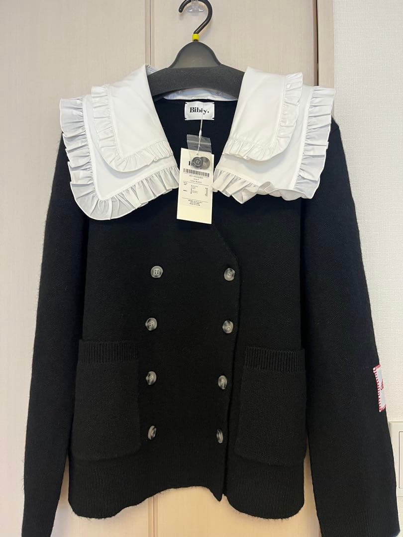 【正規品※新品タグ付】Bibiy ANNABELLE CARDIGAN ブラック