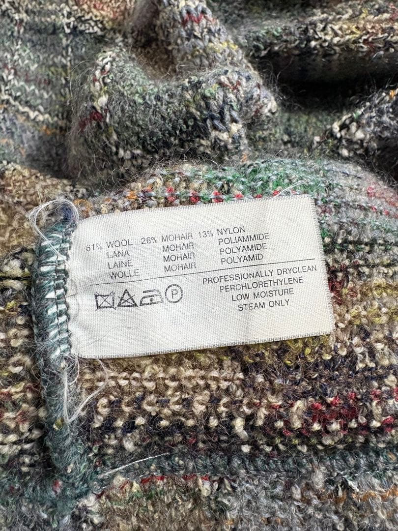 ジャケット・アウター 00s MISSONI mohair knit tailored jacket