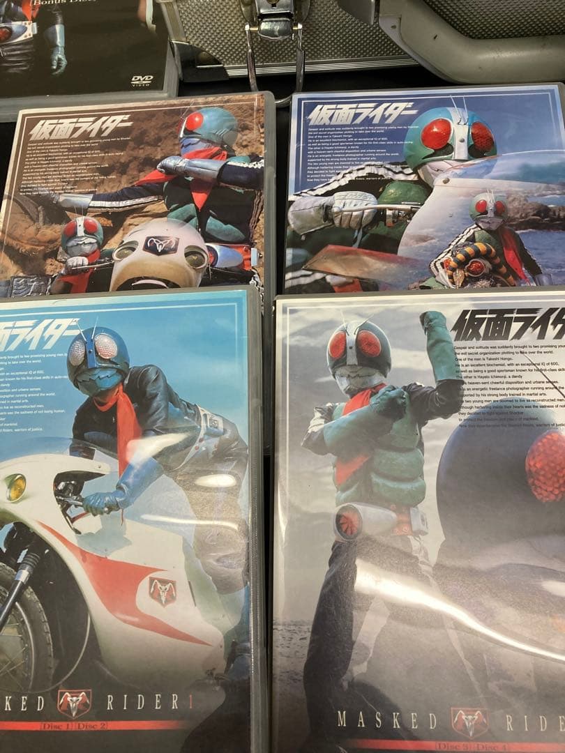 仮面ライダー1号2号　DVD BOX シリアルナンバー