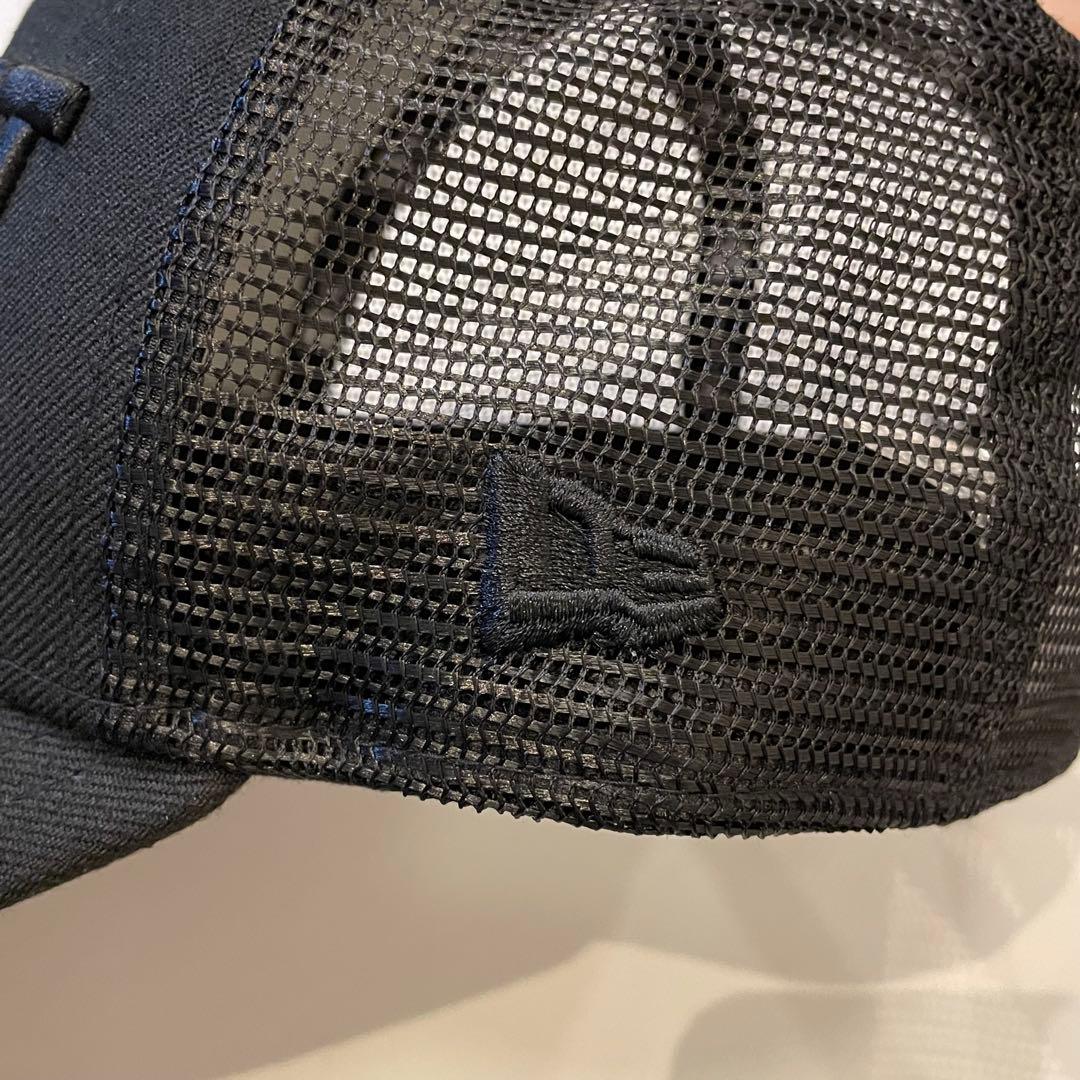 中古 黒 FRGMT FRAGMENT NEW ERA メッシュ　CAP 帽子