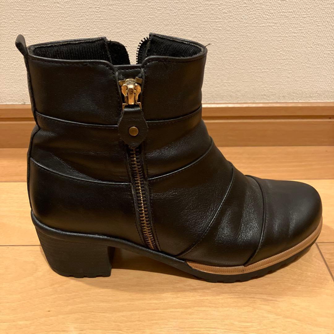 週末価格！BENESU ブーツ　ブラック　健康　22.5センチ