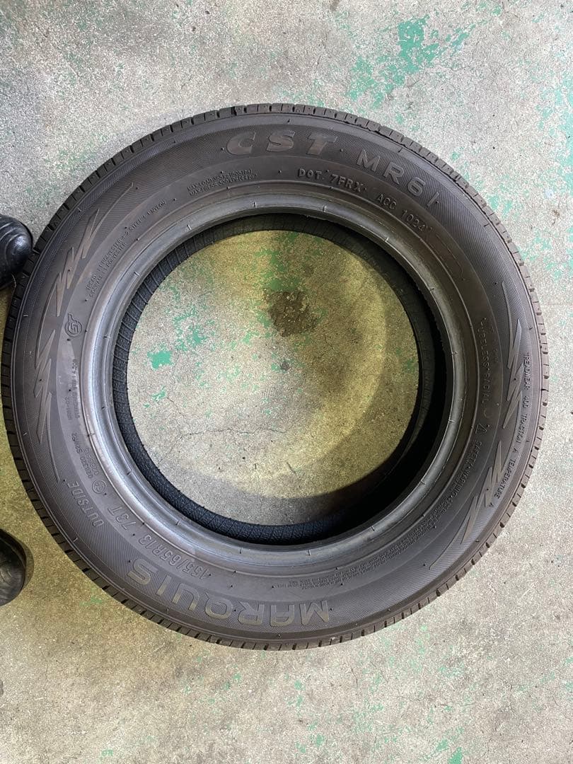 ４本　イボ山　155/65Ｒ13　2024年製　送料無料（１部地域除く）