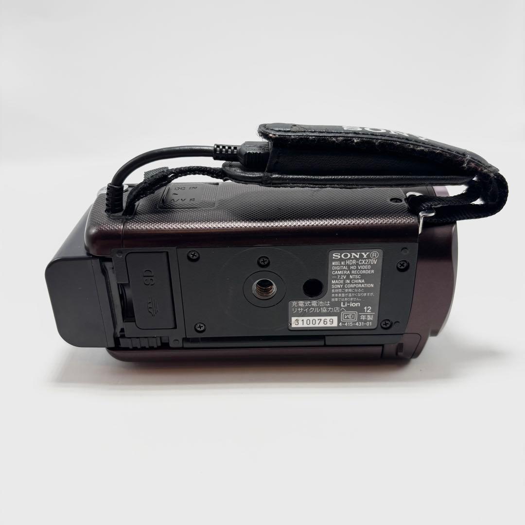 【週末限定値下げ】 SONY HDR-CX270V ボルドーブラウン 本体