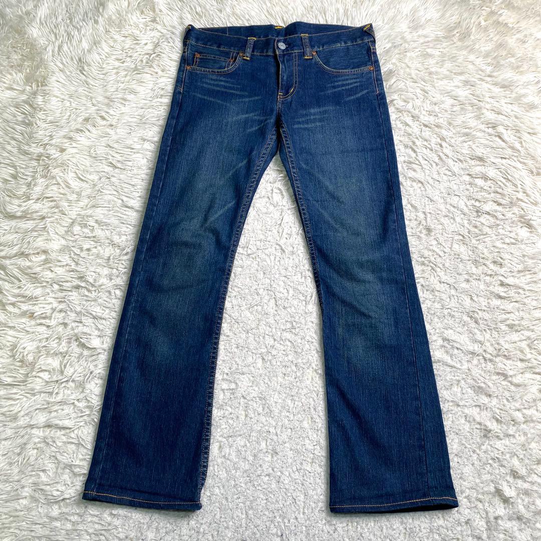 美品✨evisu donna デニム カモメ ストレッチ M レディース 綿