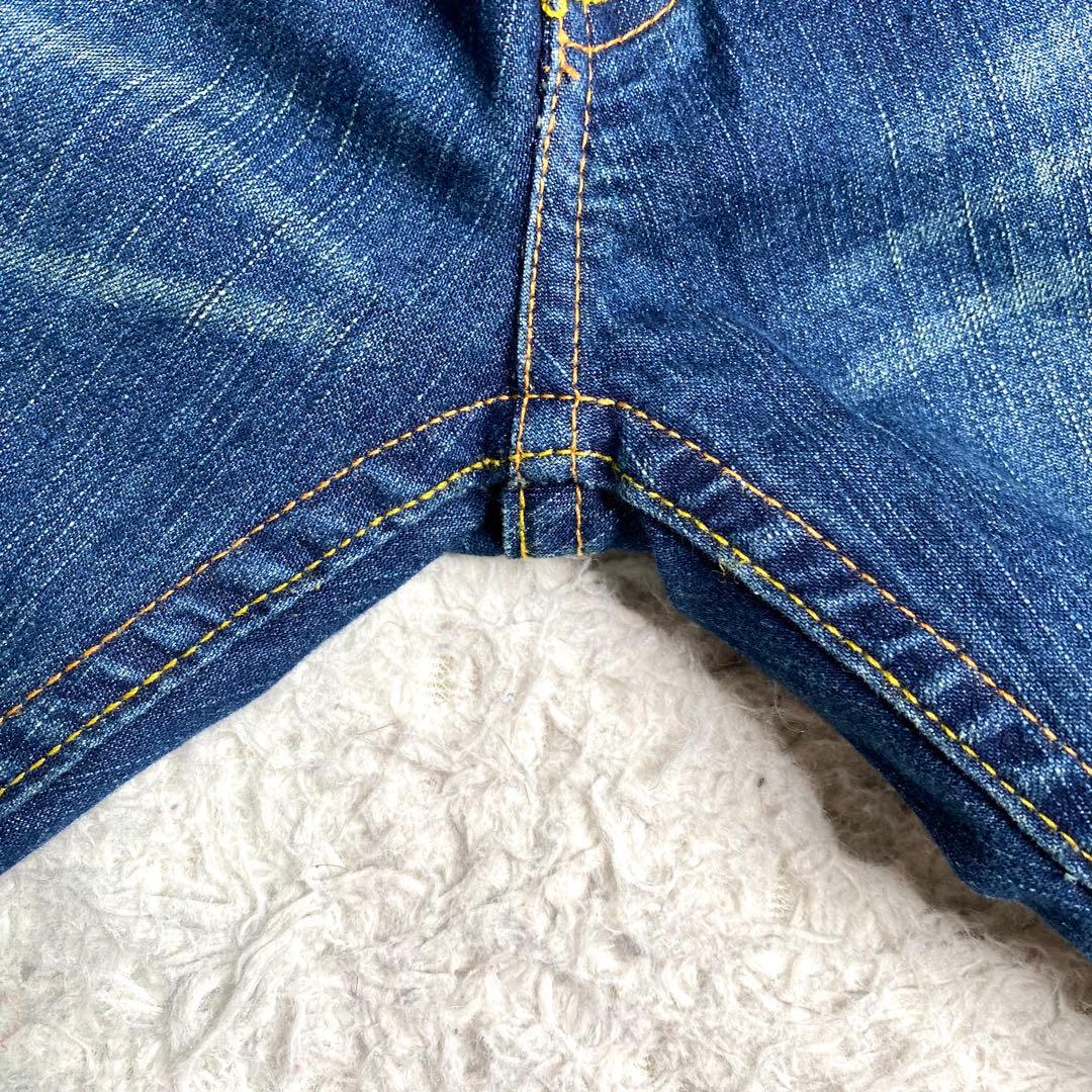 美品✨evisu donna デニム カモメ ストレッチ M レディース 綿