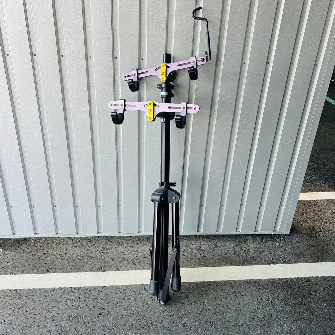 トピーク　ツーアップ　チューンナップ　バイクスタンド　ディスプレイスタンド2台用