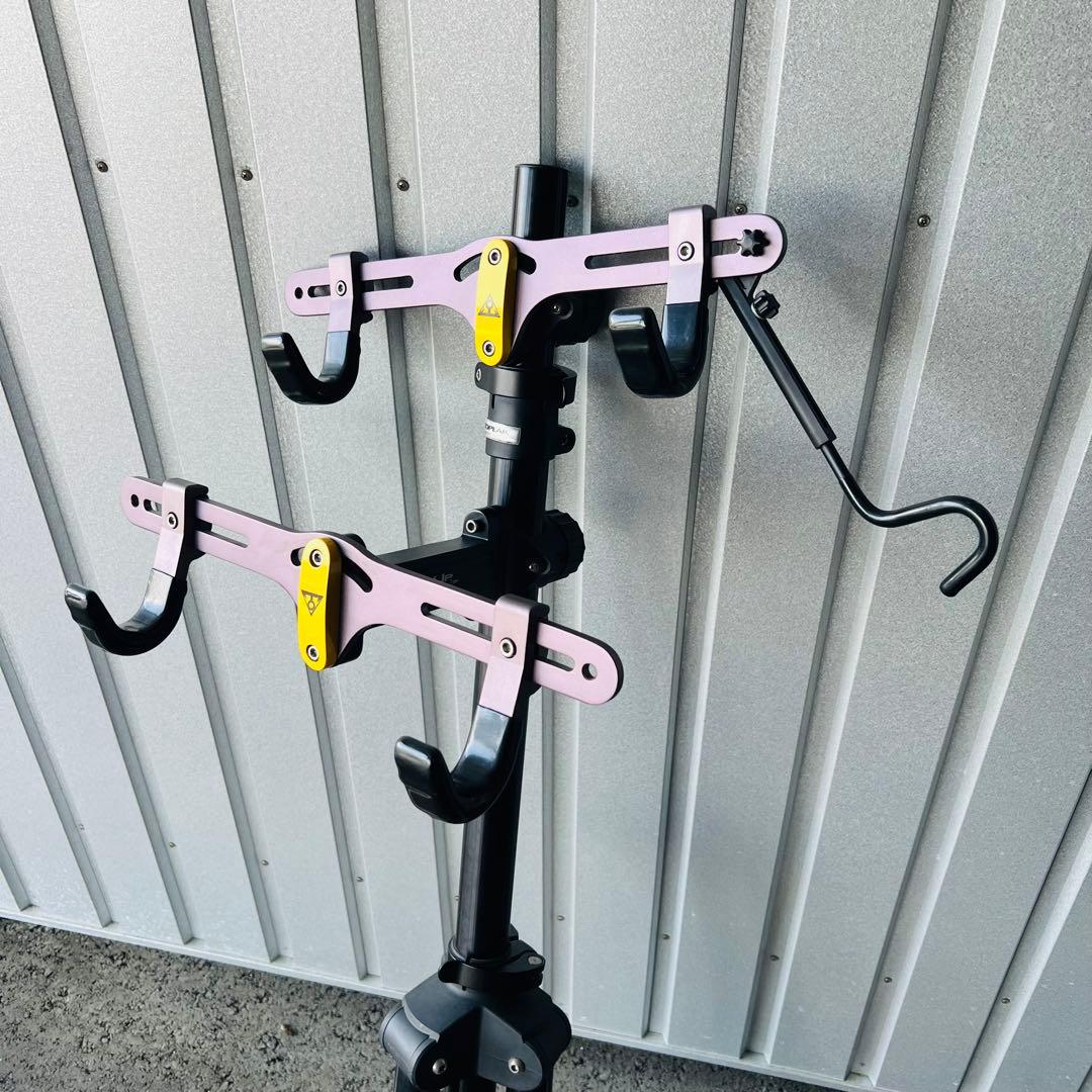 トピーク　ツーアップ　チューンナップ　バイクスタンド　ディスプレイスタンド2台用