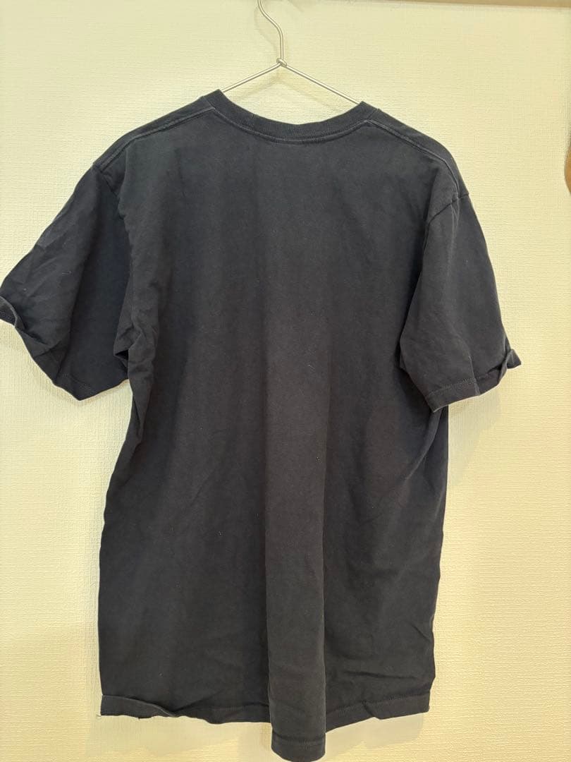 supreme 黒 Tシャツ