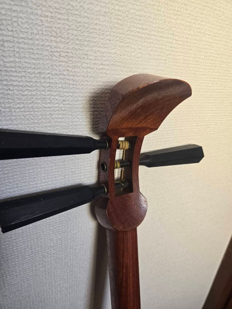 三味線本体 白と紫