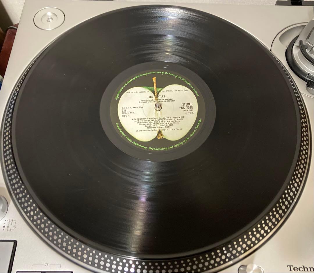 超初期　UKオリジナル盤　ビートルズ　ホワイトアルバム　stereo レコード